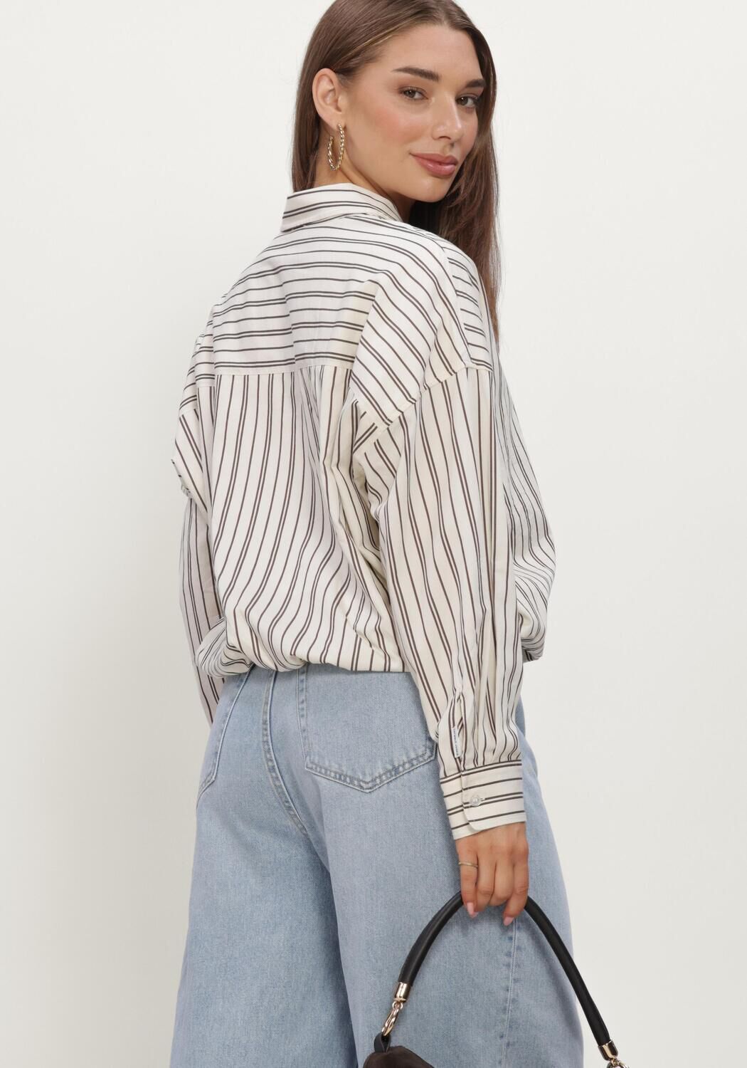 Gebroken wit CATWALK JUNKIE  TUCK IN BLOUSE - large