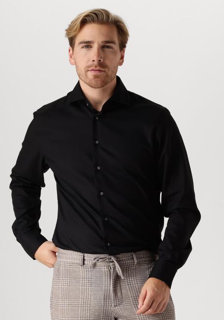 PROFUOMO Chemise classique FINE TWILL - SLIM FIT - NON IRON en noir - large
