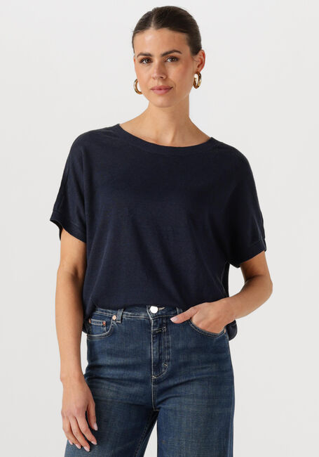 Donkerblauwe DES PETITS HAUTS T-shirt ALEXO - large