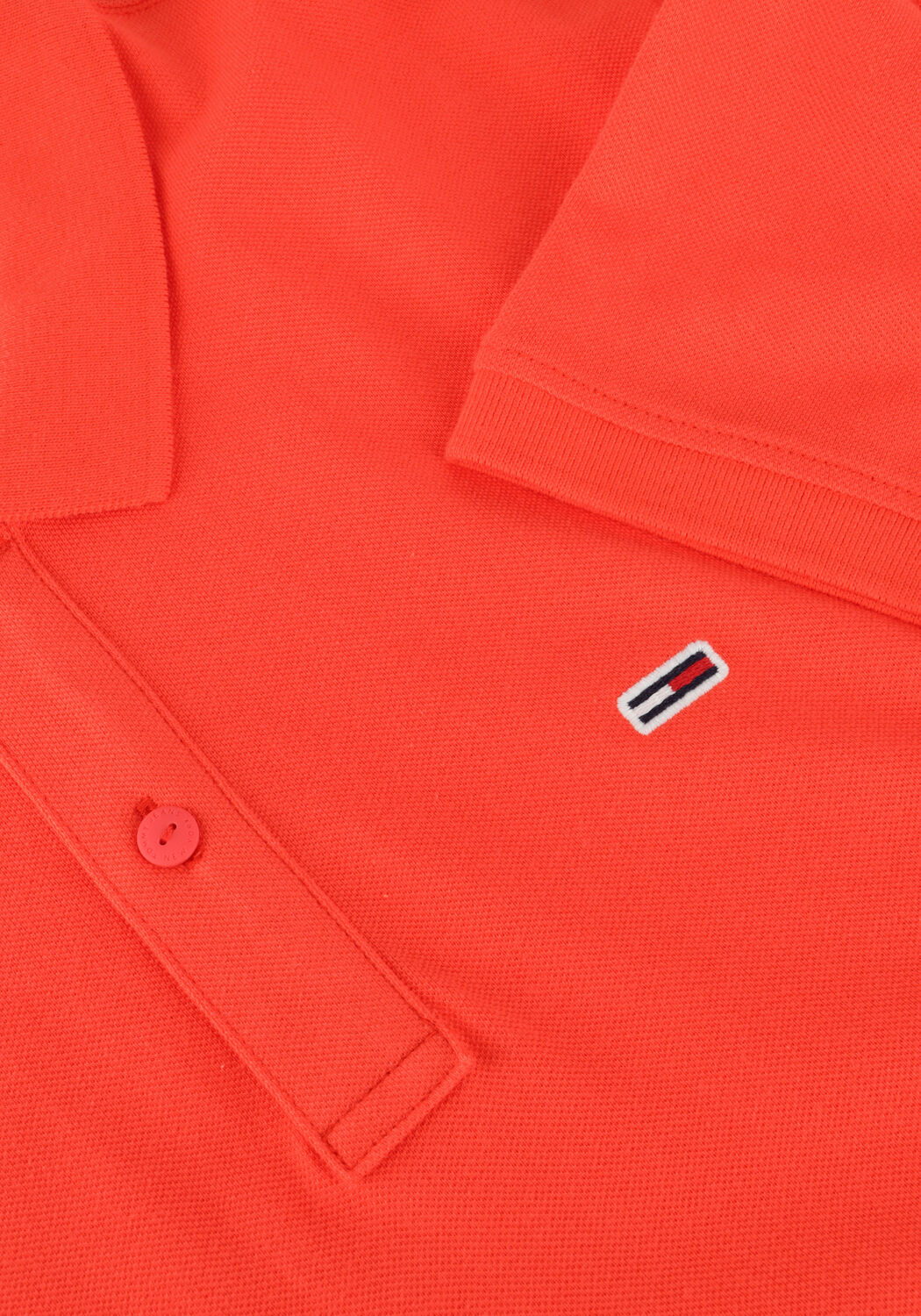 TOMMY JEANS Polo TJM SLIM PLACKET POLO EXT en orange - large