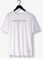 TOMMY JEANS T-shirt TJM REG LINEAR LOGO TEE EXT en blanc
