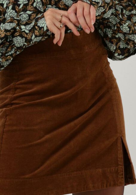 FABIENNE CHAPOT Mini-jupe VIVIAN CORD SKIRT en marron - large