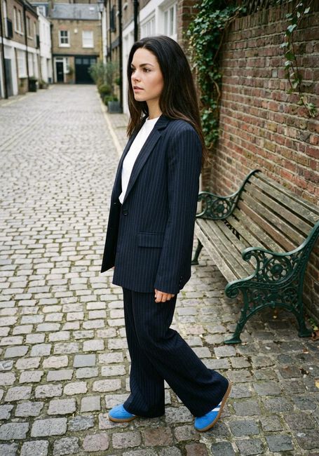 Donkerblauwe CIRCLE OF TRUST Blazer NORA BLAZER - large
