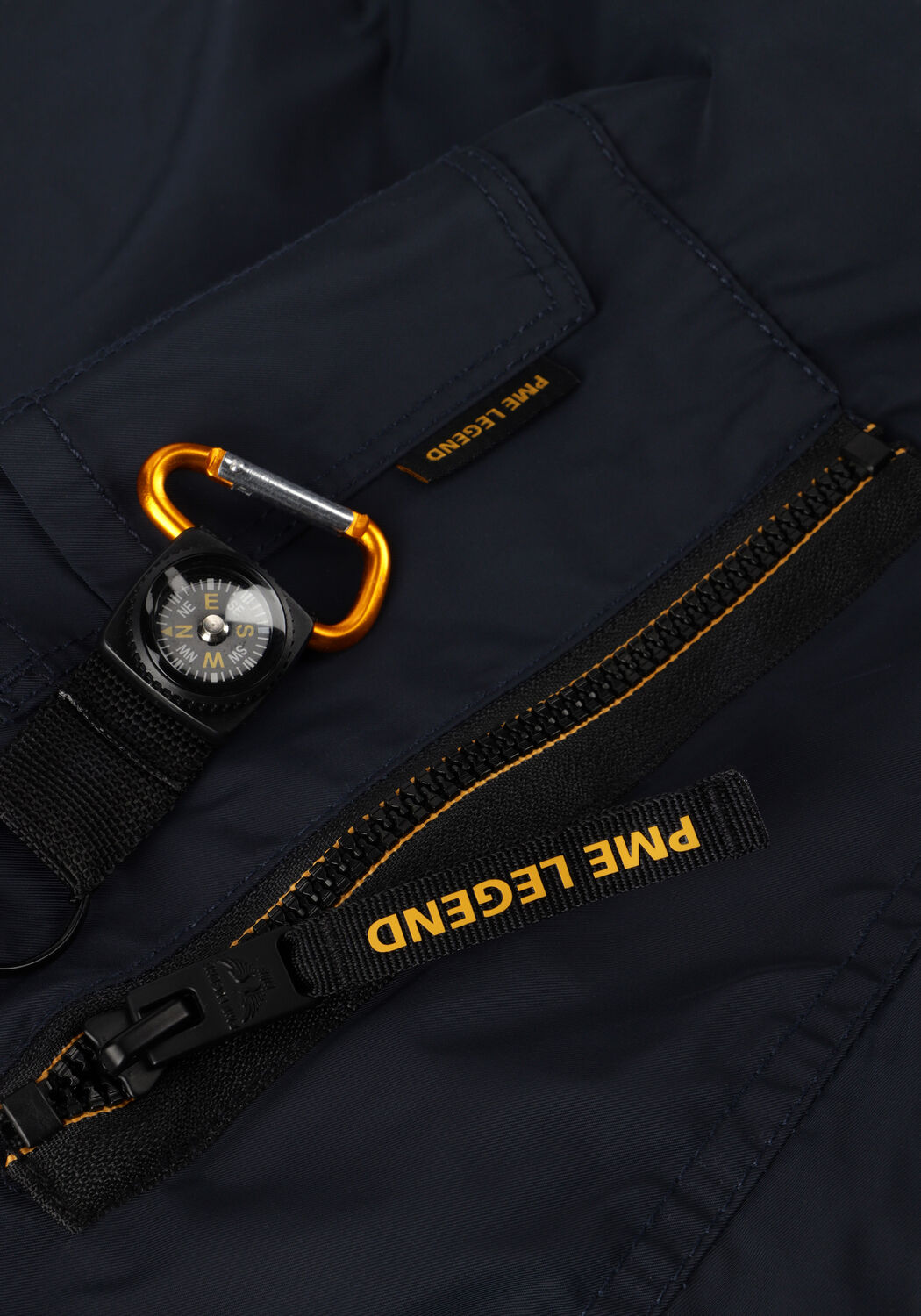 Blauwe PME LEGEND Jack BOMBER JACKET GLAZER FLIGHTER - large