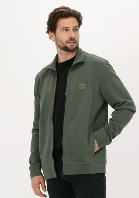 Donkergroene BOSS Vest ZESTART 1 10234591 - large