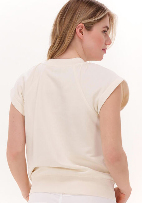 SECOND FEMALE Haut POLIFOLI SWEAT SS Blanc - large
