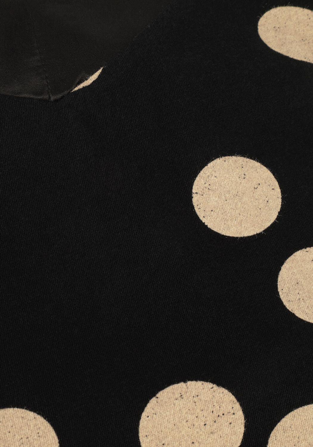 Zwarte 10DAYS Top STRAPPY TOP POLKA DOT - large