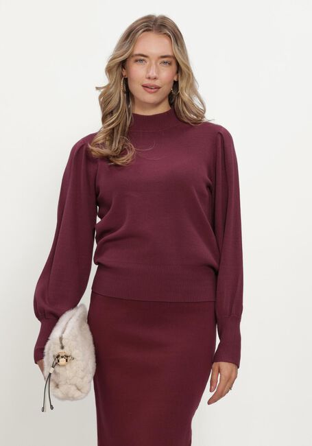 Y.A.S. Pull YASFONNY LS KNIT PULLOVER S.NOOS Bordeaux - large