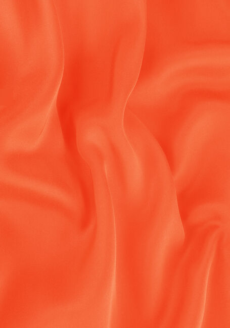 SELECTED FEMME Mini robe SLFFRANZISKA 3/4 SHORT SATIN WRAP DRESS en orange - large