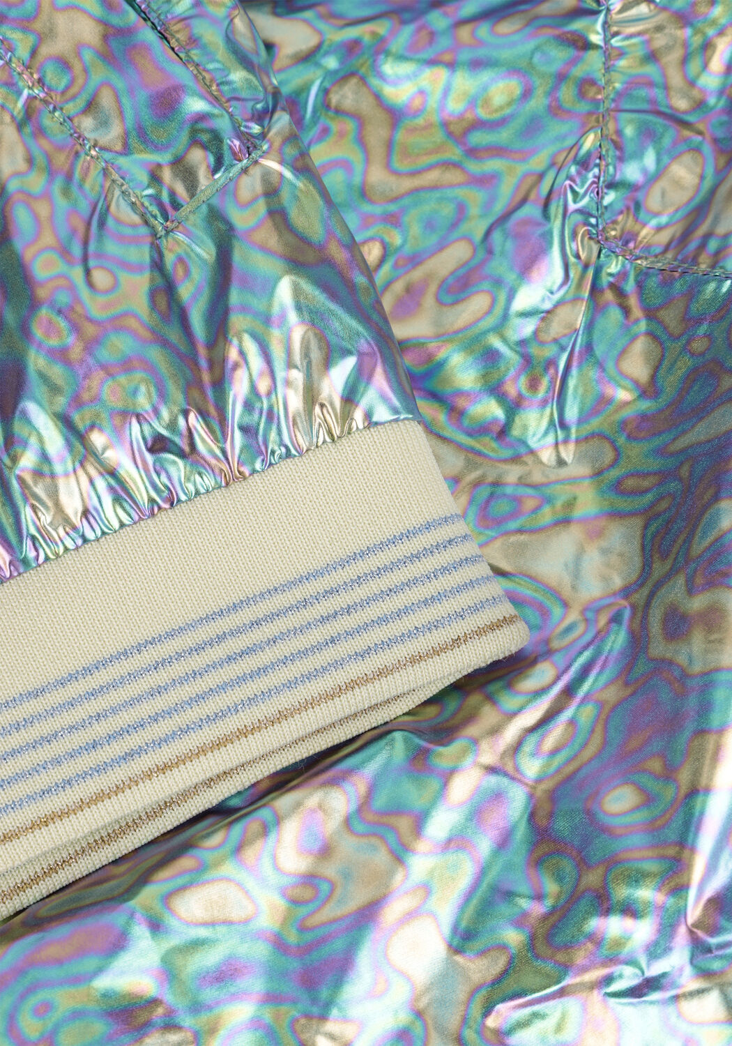 Blauwe LIKE FLO Jack HOODED SUMMER JACKET - large