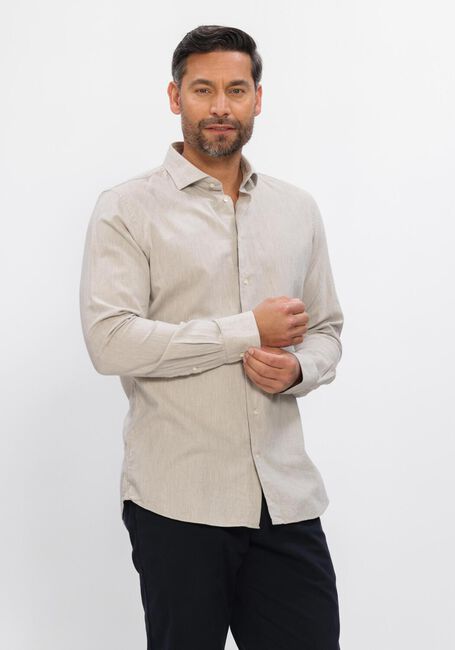 PROFUOMO Chemise classique SHIRT CUTAWAY SF CLASSIC en beige - large