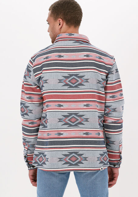 ANERKJENDT Surchemise AKHANKY JACQUARD OVERSHIRT en bleu - large