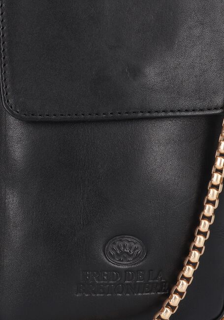 Zwarte FRED DE LA BRETONIERE Schoudertas JULOTT PHONE BAG Zwarte FRED DE LA BRETONIERE Schoudertas JULOTT PHONE BAG - large