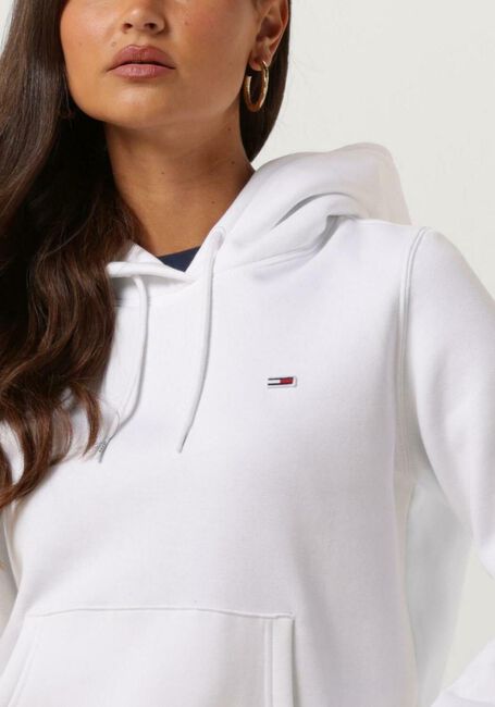 TOMMY JEANS Pull TJW REGULAR FLEECE HOODIE en blanc - large