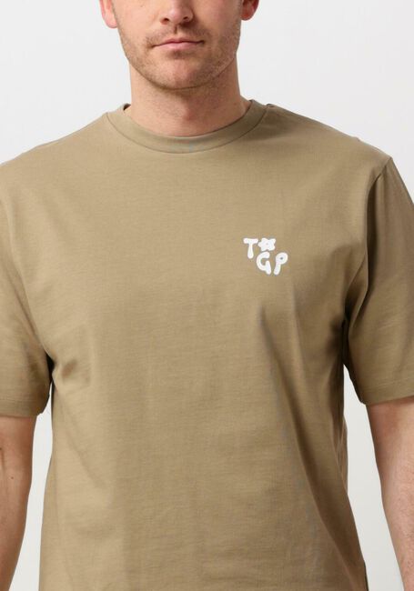 THE GOODPEOPLE T-shirt TEX en vert - large