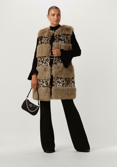 TWINSET MILANO Gilet 13353140-CPC en marron - large