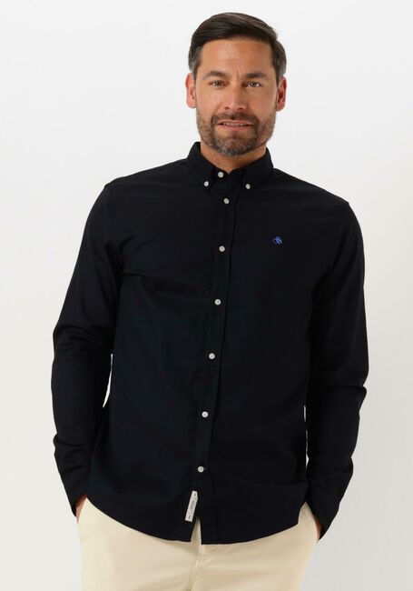 SCOTCH & SODA Chemise décontracté ESSENTIALS - ORGANIC OXFORD REGULAR FIT SHIRT Bleu foncé - large