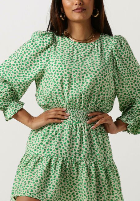 LOLLYS LAUNDRY Mini robe PARINA DRESS en vert - large