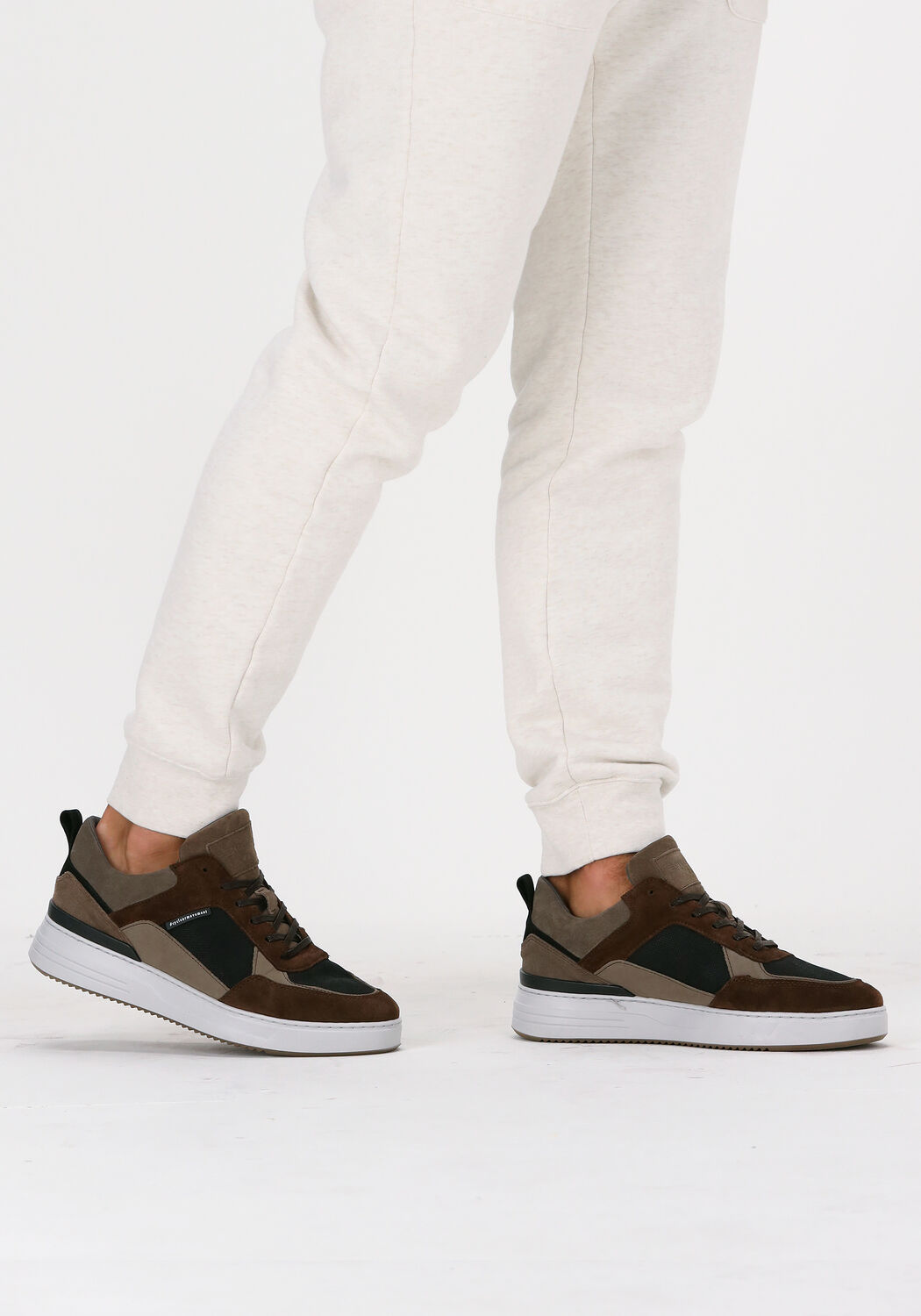 Bruine CYCLEUR DE LUXE Sneakers COMMUTER - large