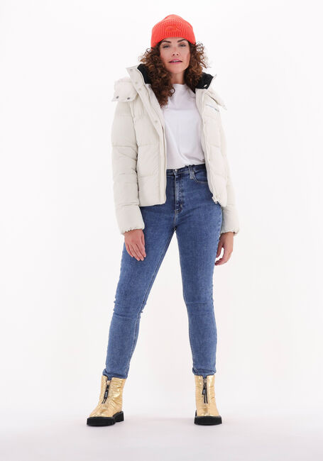 CALVIN KLEIN Veste matelass&eacute; MW NON-DOWN SHORT PUFFER en blanc - large