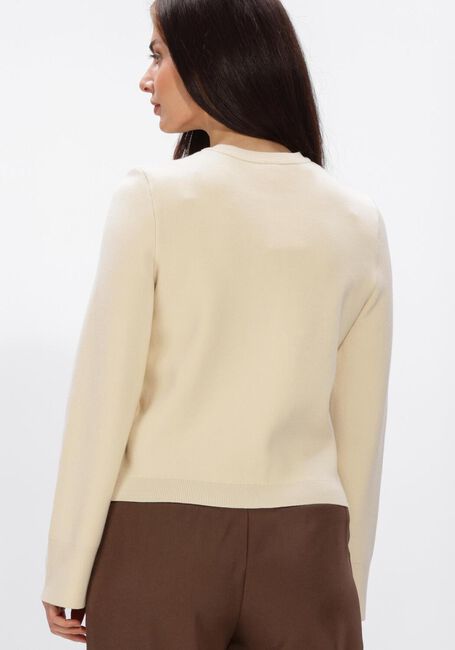 Gebroken wit Y.A.S. Vest YASEENA LS KNIT CARDIGAN - large