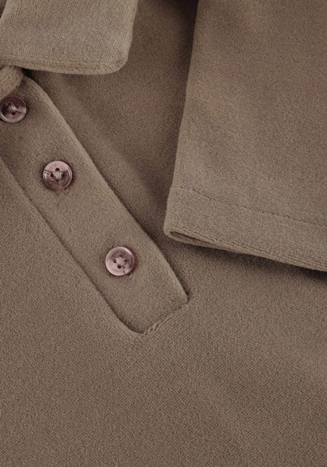 BAJE STUDIO Polo VAUD en taupe - large