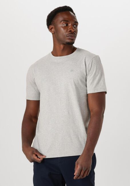 SCOTCH & SODA T-shirt LOGO T-SHIRT en gris - large