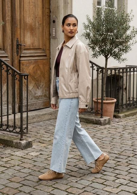 WITHBLACK Straight leg jeans WBLABIGALE HW STRAIGHT JEANS Bleu clair - large