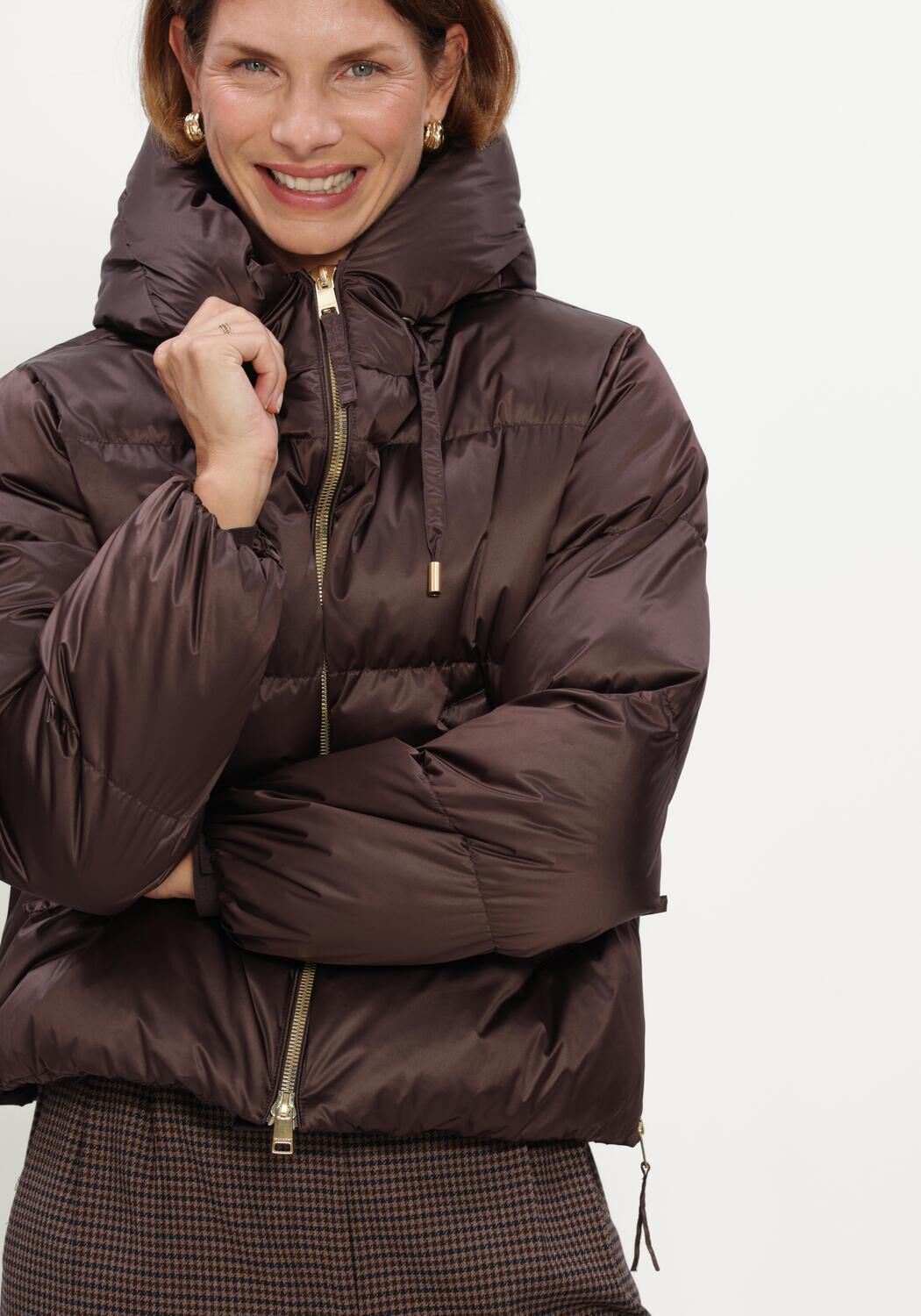 BEAUMONT Veste matelass&eacute; MARIAN JACKET en marron - large