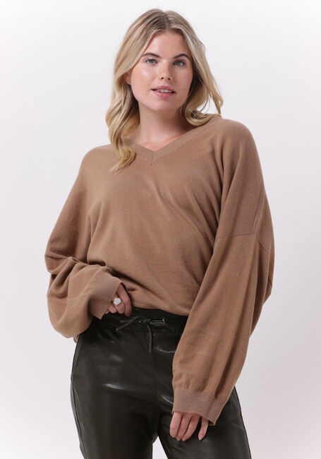 SEMICOUTURE Pull Y2WG06 en camel - large