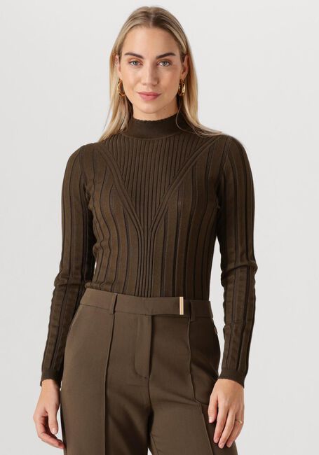 Olijf AAIKO Top VIDA AJOUR VIS 302 - large