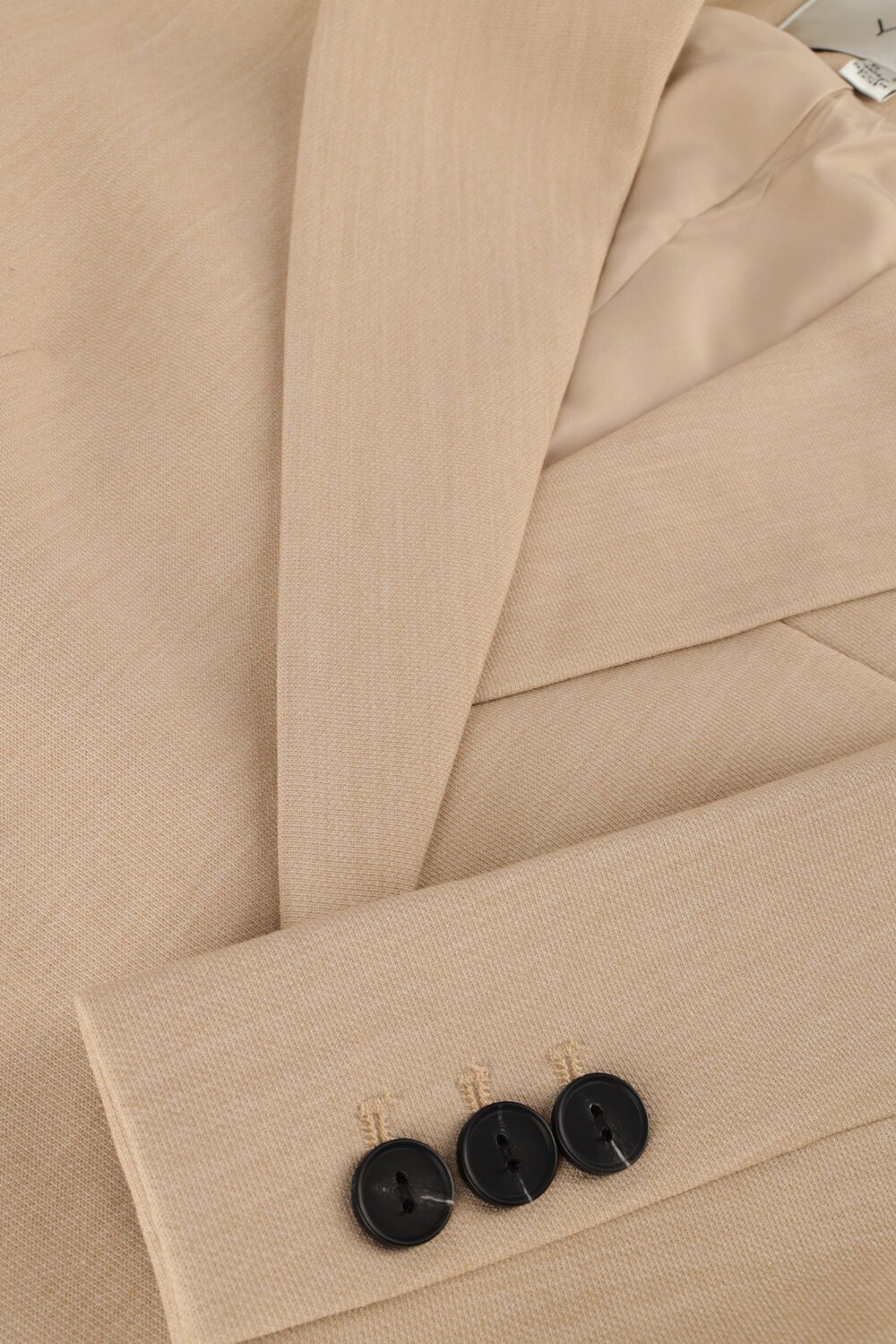 Beige Y.A.S. Blazer YASLIKKA LS OVERSIZED BLAZER S. - large