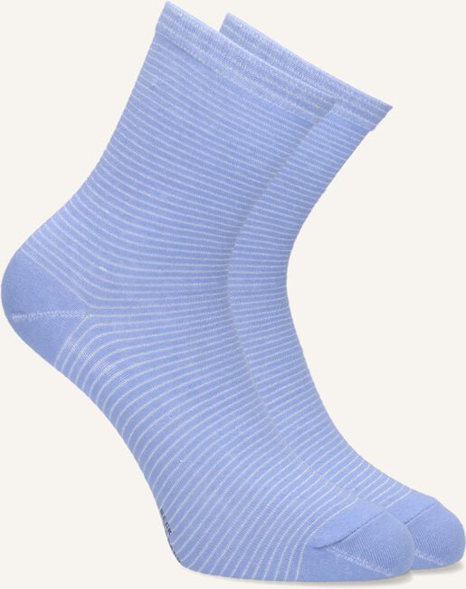Blauwe BECKSONDERGAARD Beenmode DOVER STRIPE SOCK Blauwe BECKSONDERGAARD Beenmode DOVER STRIPE SOCK - large