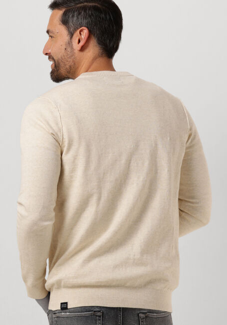 BUTCHER OF BLUE Pull LT CLIFDEN CREW en beige - large