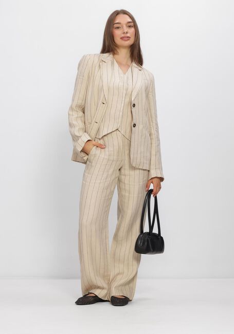 Zand MSCH COPENHAGEN Broeken/jumpsuits MSCHCLARITTE PANTS STP - large