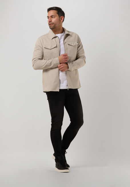 Zand PUREWHITE Overshirt TWILL OVERSHIRT WITH ZIPPER AND POCKETS ON CHEST - large