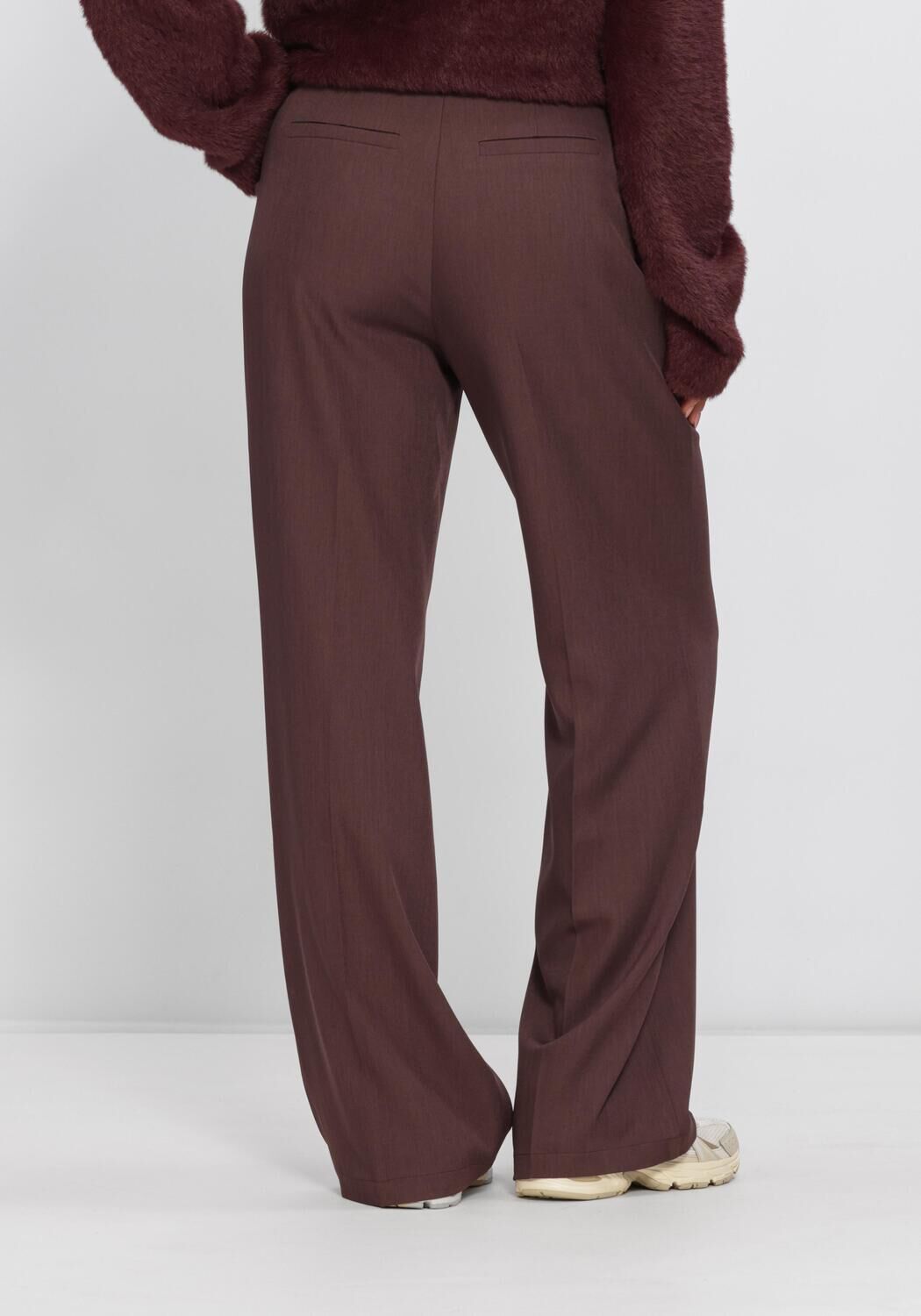 HARPER & YVE Pantalon large ANNA-PA en marron - large