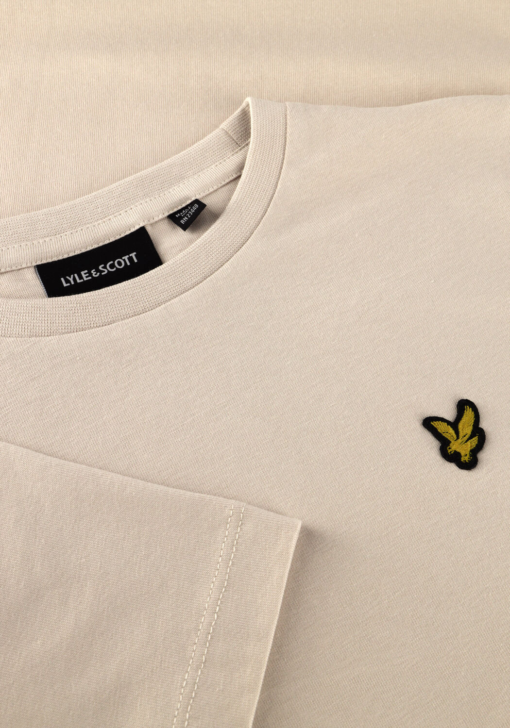 LYLE & SCOTT T-shirt PLAIN T-SHIRT &Eacute;cru - large