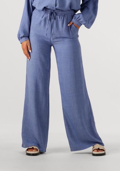 Blauwe YDENCE Wijde broek PANTS MARIELLE - large