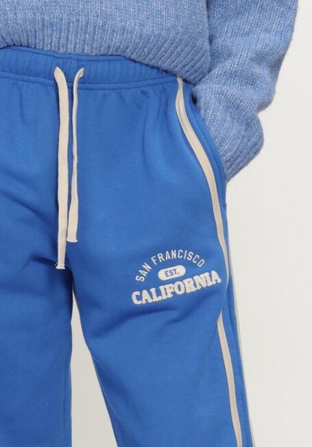 PENN & INK Pantalon de jogging TROUSERS PRINT en bleu - large