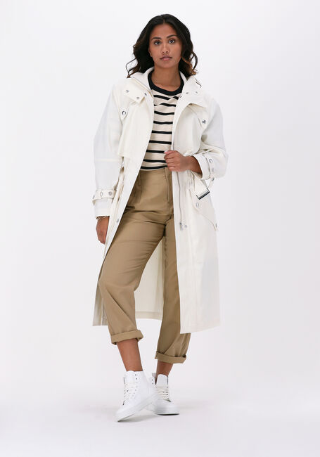 Creme ESMÉ STUDIOS T-shirt LUCIA 2-4 BOXY T-SHIRT - large