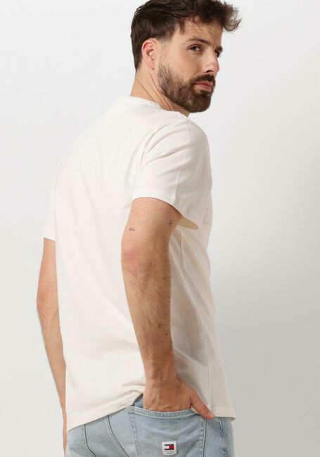 TOMMY JEANS T-shirt TJM SLIM RIB DETAIL TEE en blanc - large
