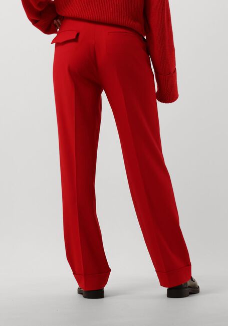 VANILIA Pantalon REGULAR VISCOSE PANTS en rouge - large