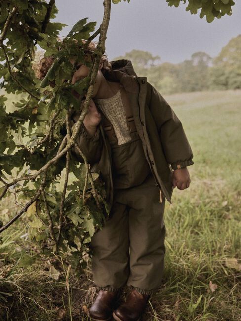 Groene LIL' ATELIER Jack NMMLASNOW10 JKT SOLID FO LIL - large