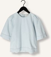 Lichtblauwe BY-BAR  OLIVIA BLEECHED DENIM BLOUSE Lichtblauwe BY-BAR  OLIVIA BLEECHED DENIM BLOUSE - medium