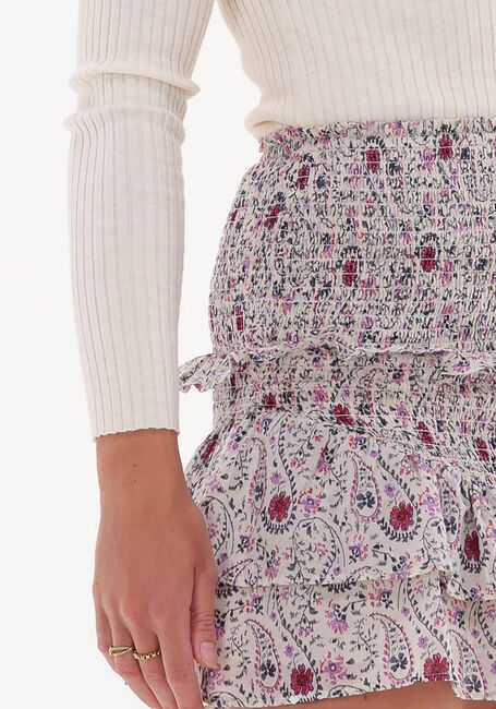 NEO NOIR Mini-jupe MATA DELICATE PAISLEY S SKIRT en rose - large
