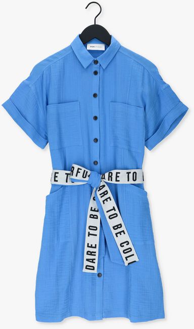 POM AMSTERDAM Mini robe MUSLIN en bleu - large