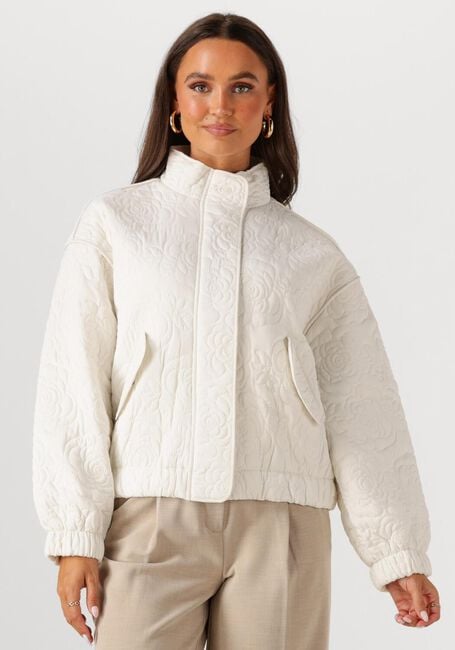 Beige Y.A.S. Jack YASFIPURA LS QUILTED JACKET S. - large