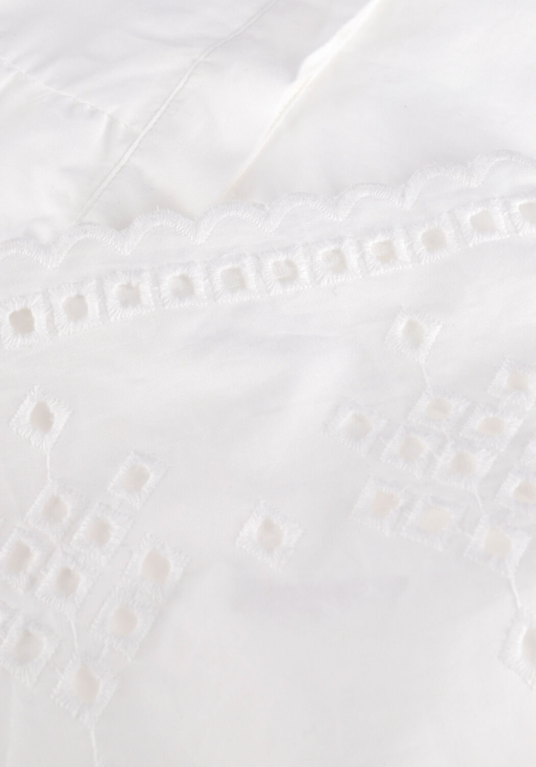 Witte LEVETE ROOM Midi jurk RIKO 1 DRESS - large