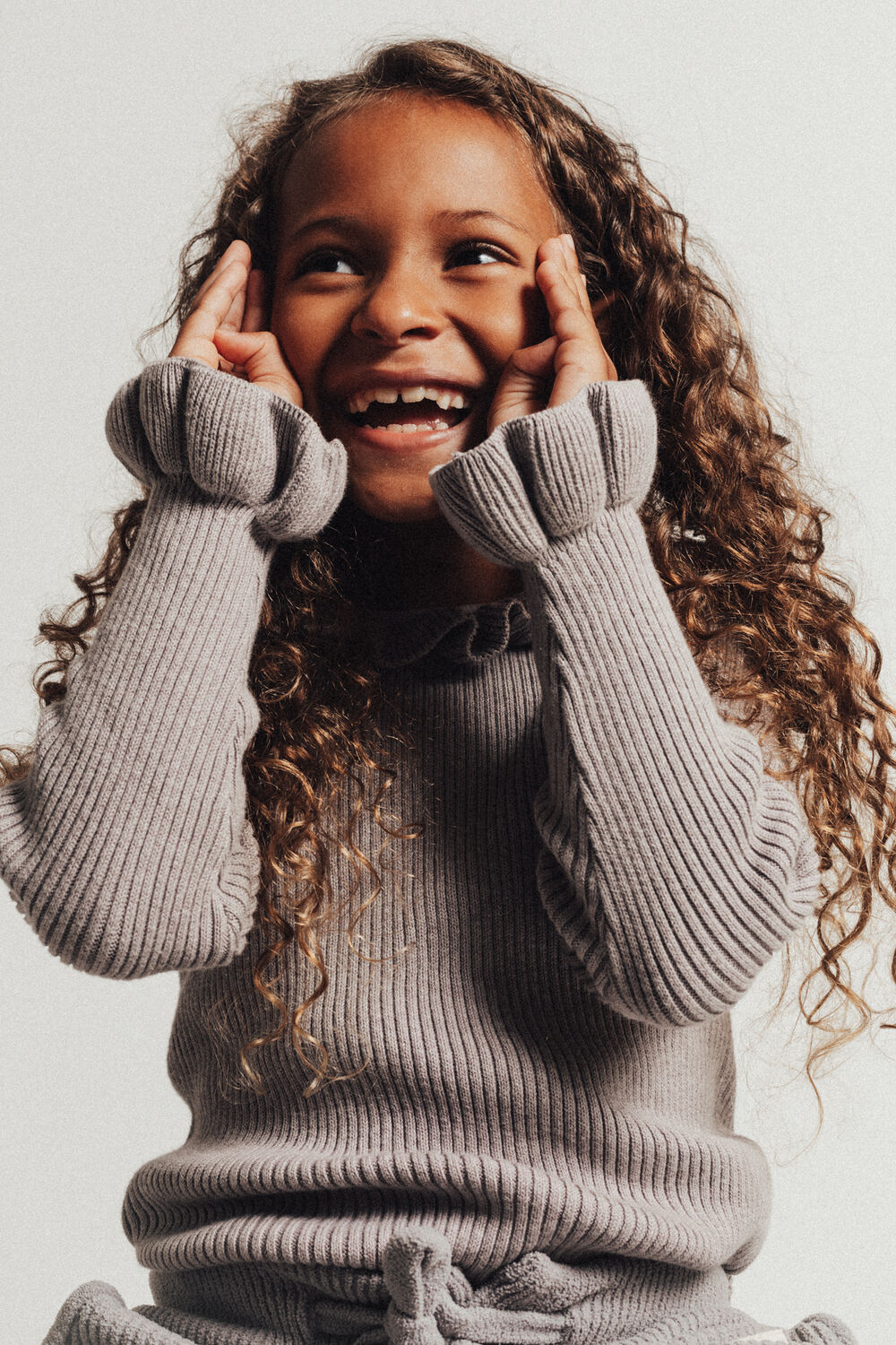 Lila BAJE STUDIO Trui BOW - large